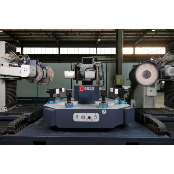 High-Precision Automated Robotic Polisher with Adjustable Rotary Wheels for Diverse Workpiece Specifications