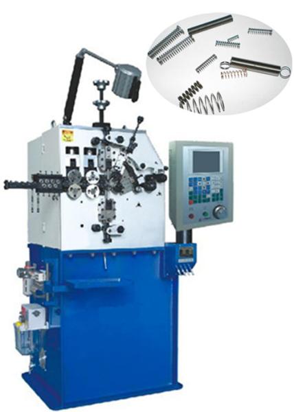 Disc Spring Used Coil Winding Machine Unlimited Feed Length With Technical Support