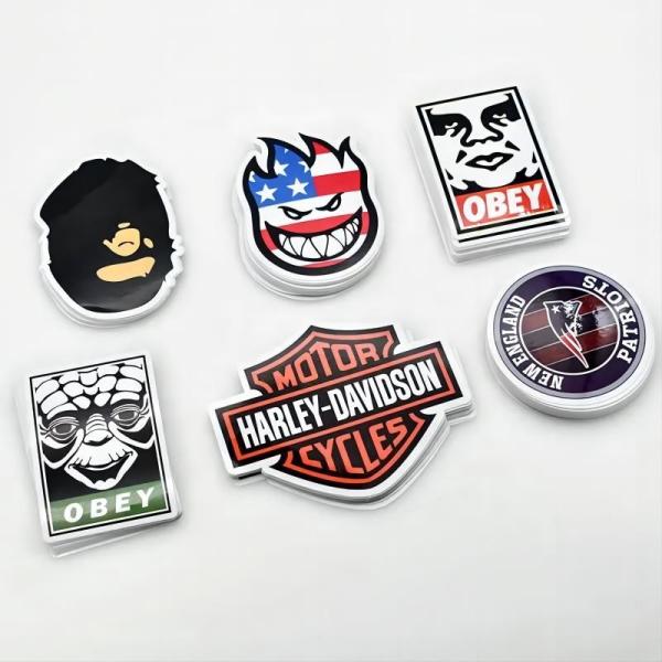 Bike / Laptop Custom Die Cut Sticker Print Durable Vinyl Paper Decoration Hologram