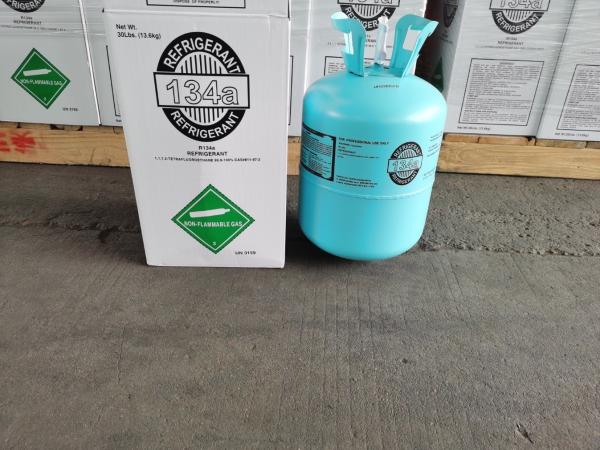 99.99% 30lb HFC 134A Refrigerant CA 811-97-2 With Disposable Cylinder