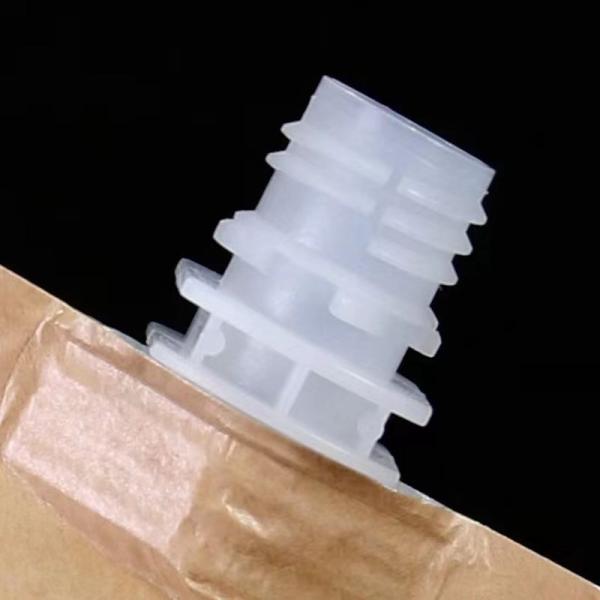 Bolsa de boca para crema cosmética líquida de papel kraft plástico de laminado