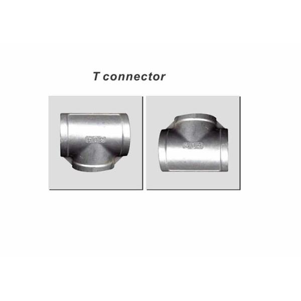 Stainless Steel Universal CE T Connector For Side Channel Vacuum Pump