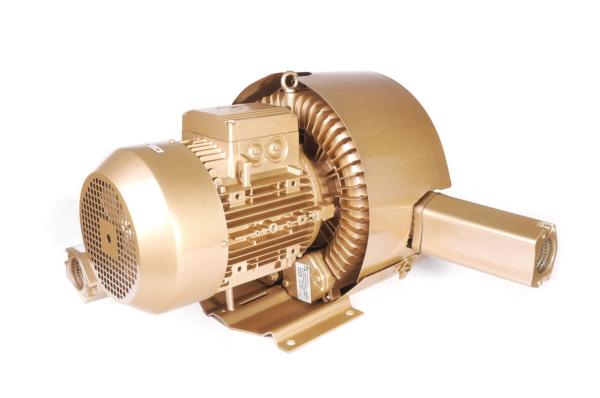 11kw Dual Stage Vacuum Pump , Regenerative Vacuum Blower For Bulk Material Handling