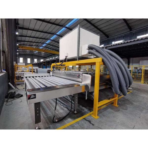 High Efficient Horizontal Glass Washing Machine 3mm-25mm Glass Thickness