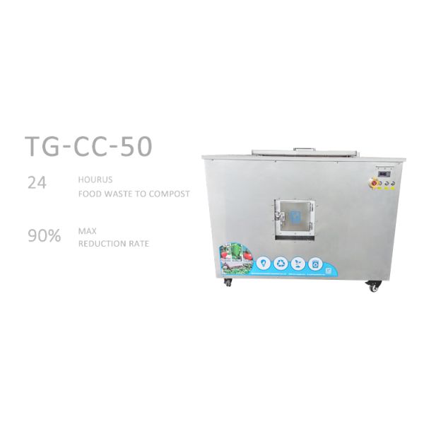 TOGO TG-CC-50 Stainless Steel Food Waste Composting Machine with 50 kg Capacity and 21-24 Hour Fast Composting