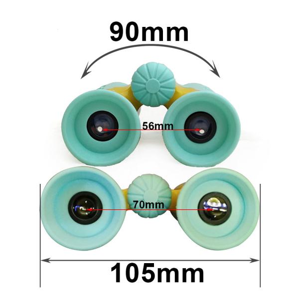 DCF Children Real Telescope Kids Plastic Binoculars For Toy Gift Learning