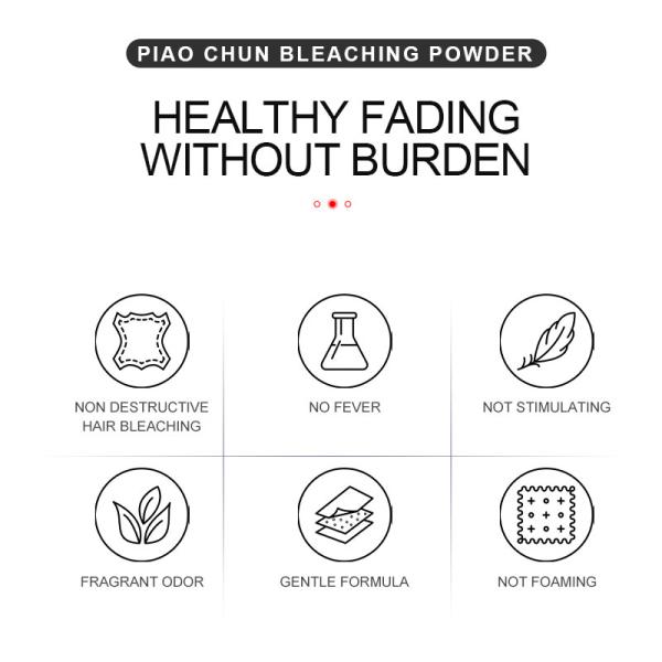 Quick and Effective Lightening Hair Bleaching Powder for Subtle Highlights or Bold Transformations