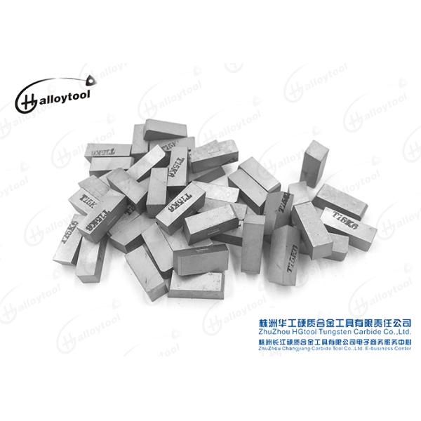 Sharp Flutes YG6 K10 Tungsten Carbide Brazed Tips