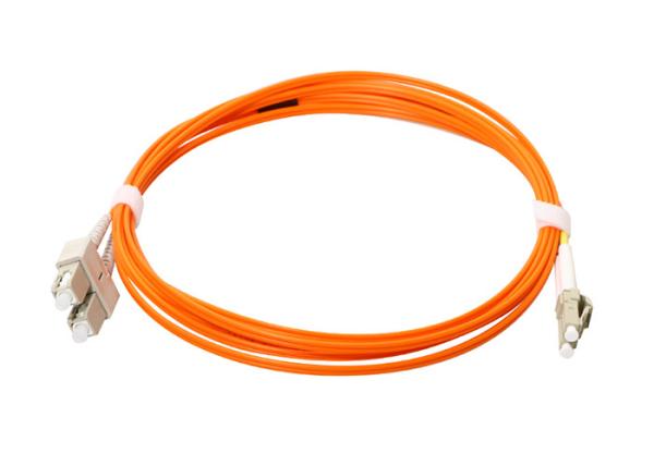LC Sc 3.0mm Duplex Fiber Cable Sm Simplex 9/125 Fiber Optic Patch Cord