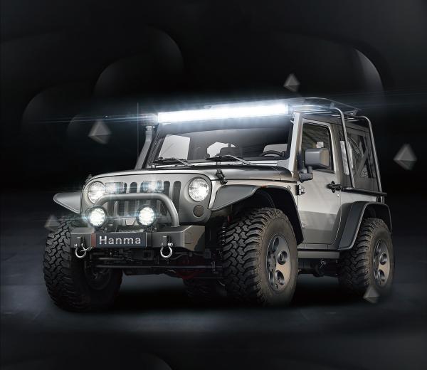 1 PCS 288W Automotive Dual Row Led Light Bar 50in Led Driving Light Bar