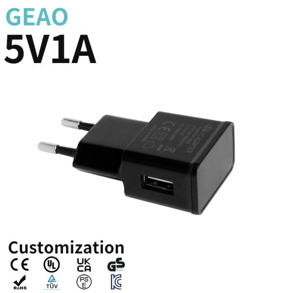 Universal 5V 1A USB Charger Lightweight 5W Portable Wall Charger