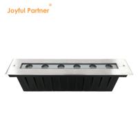 Warm White LED Underground Light SUS 316 6W 12W Garden Recessed Linear Lighting