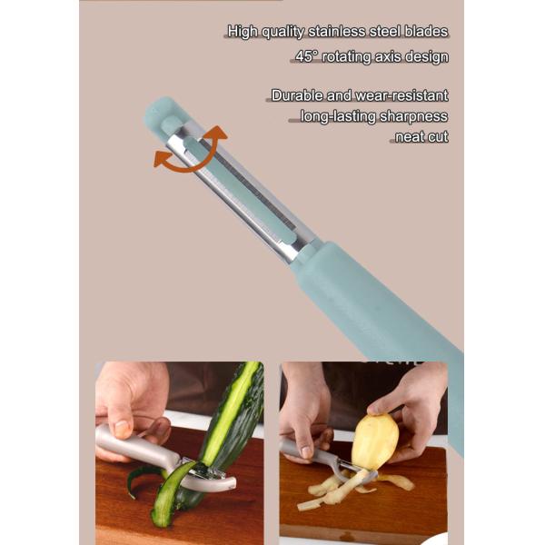 Good Grip Swivel Blade Vegetable Peelers for Perfectly Peeled Fruits Vegetables 38g