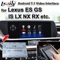 Le contrôle visuel de Touch Pad d'interface de voiture d'Android 7,1 pour Lexus 2013-18 es GS EST LX NX RX
