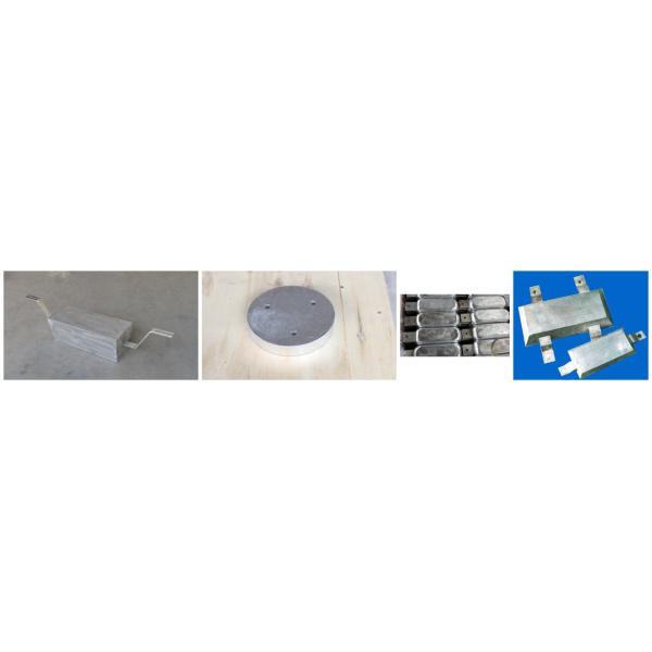 Аноды браслета алюминиевые жертвенные для подводного стального трубопровода DNV одобрили