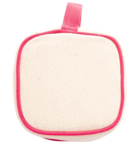 canvas  case jewery bag traveling Canvas Jewelry Case with3 vinyl bags