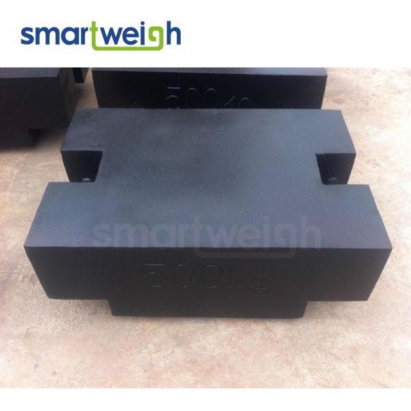 Industrial M1 M2 Class Crane Test Weights Cast Iron 1kg - 2000kg Truck Scale Weight