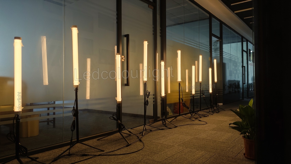 1.5m 40mm RGB LED 3D Pixel Tube Light with Tripod Stand