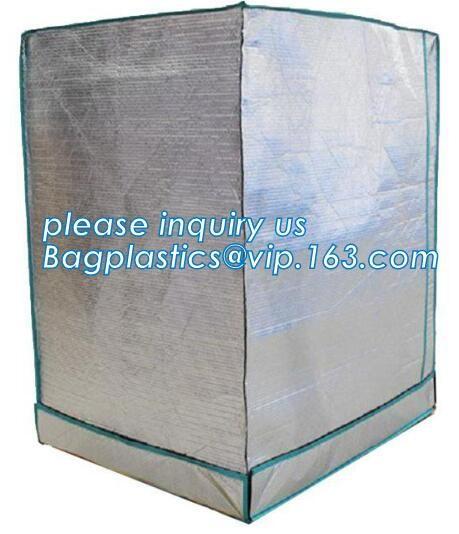 Mositure Barrier Waterproof Thermal Pallet Cover Thermal Insulated Pallet Cover For Transportation
