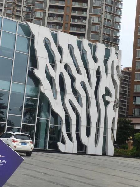 Aluminum Veneer Plank Plate Aluminum PVDF Coating Panel For Exterior Wall Cladding Wood Grain Aluminum Panels