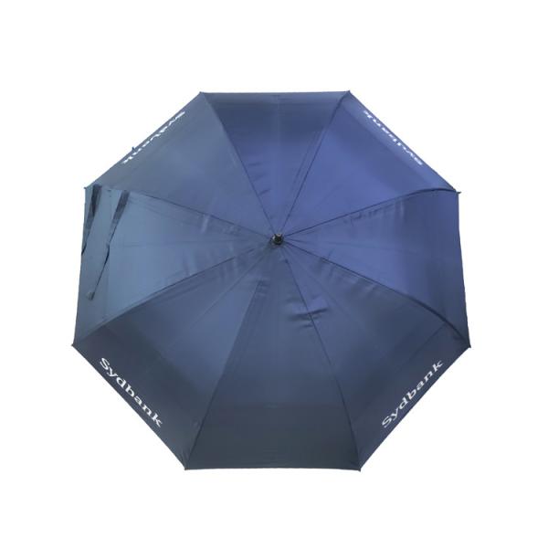 Guarda-chuva reto Windproof do quadro da fibra de vidro do punho