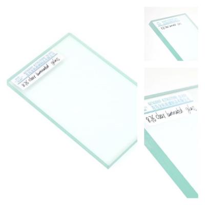 Vidro laminado à prova de balas resistente a furacões 8.76 mm - 25.52 mm espessura