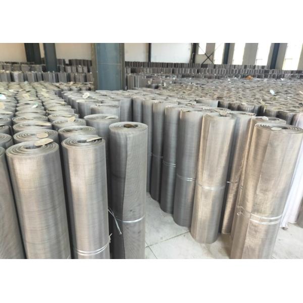 0.30mm 0.28mm Stainless Steel Wire Mesh 40X40 Mesh Alkali Resisting 316 SS Wire Cloth