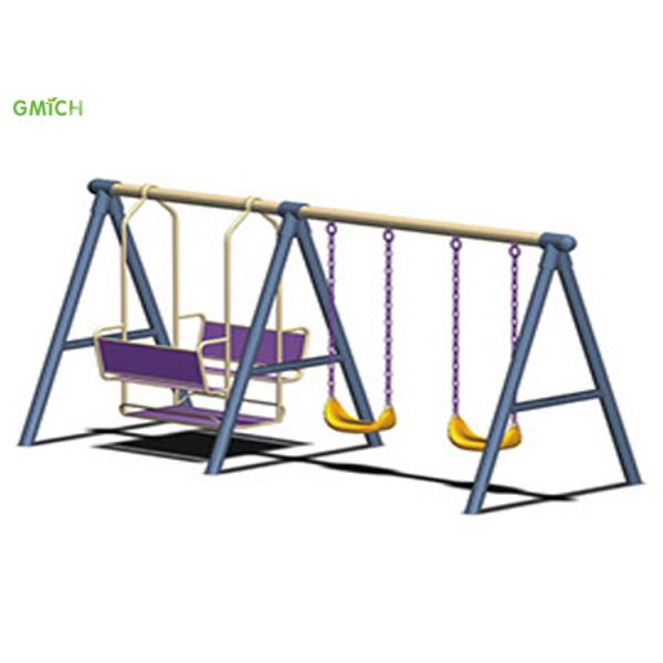 Children Plastic Swing Slide Outdoor Playground Equipment Amusement Park Kids Hot Sale Toys