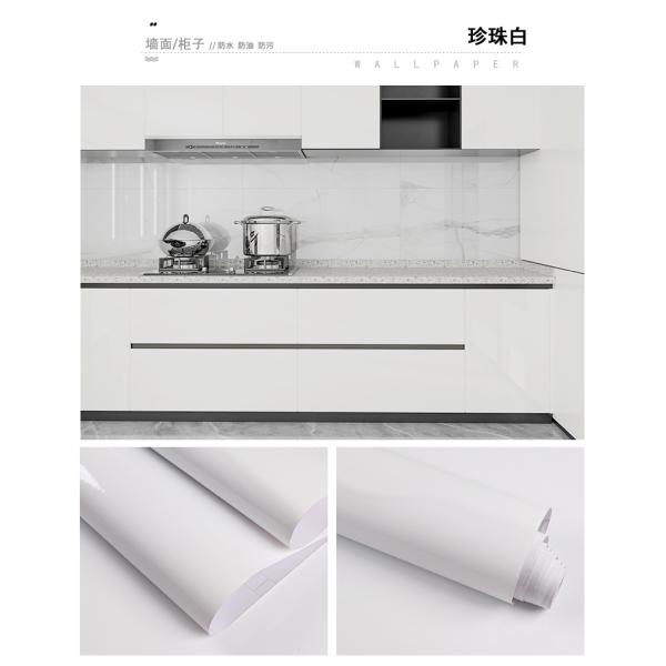 Easy DIY Installation Oil Proof Wallpaper Sticker for Entertainment Furniture Decoration