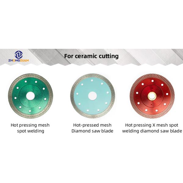 5 Inch Hot Pressed Diamond Tile Cutter Blade Ceramic Saw Blade