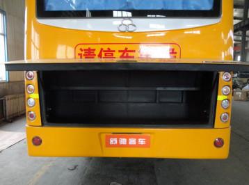 School Bus Air Conditioner Mini Van Bus With Diesel Engine 9980×2430×3150mm