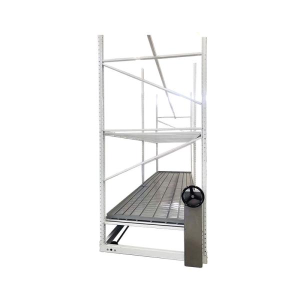 Movable Multi Tier Seedbeds Greenhouse Rolling Tables For Maximize Yield