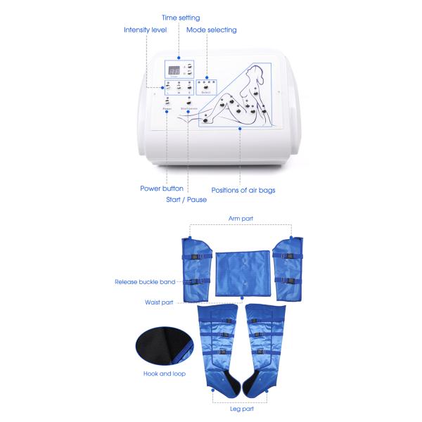 ODM/OEM Pressotherapy air Pressure Compression Legs Foot Machine