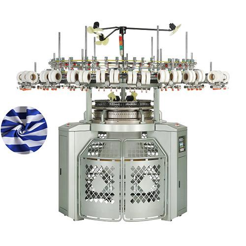 French Diamond Pique Single Jersey Circular Knitting Machine With Needle Sinker