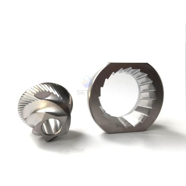 Titane de revêtement des lames de broyeur de Burr Industrie alimentaire et des
