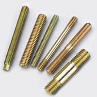 Brass Studs, DIN Steel Double End Stud, Precision Hardware Parts M2.5 - M24
