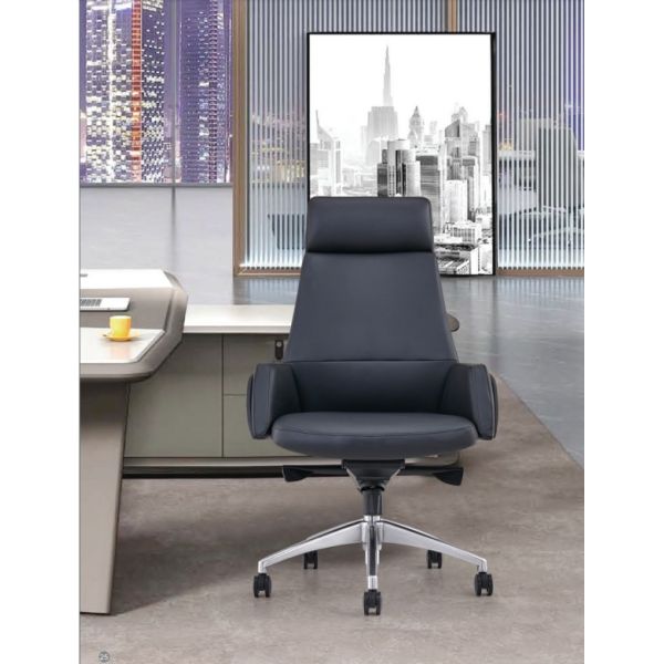 Modern Boss Aluminium Base PU Office Chair For Tall Big Person