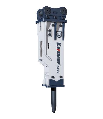 KS80 Silenced Type Hydraulic Excavator Breaker 68mm Chisel Diameter