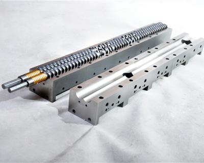 WR15 Abrasion Resistance Twin Screw Shafts Diameter 10-120mm HRC44