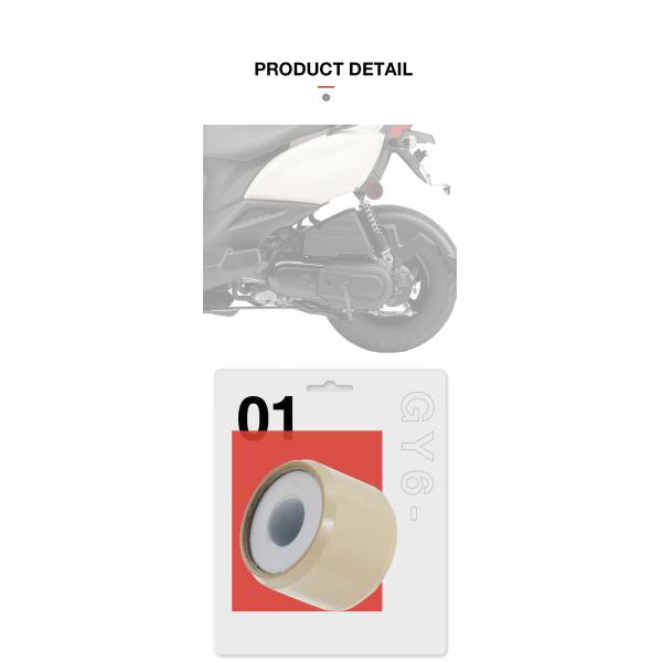 Rongfafs Weight Roller Clutch Roller 15gram for GY6-125 K44 KVB Motorcycle Sprocket