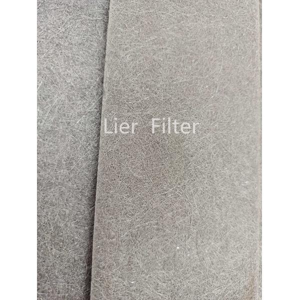 Monel Hastelloy Sintered Metal Fiber Felt High Temperature Resistant