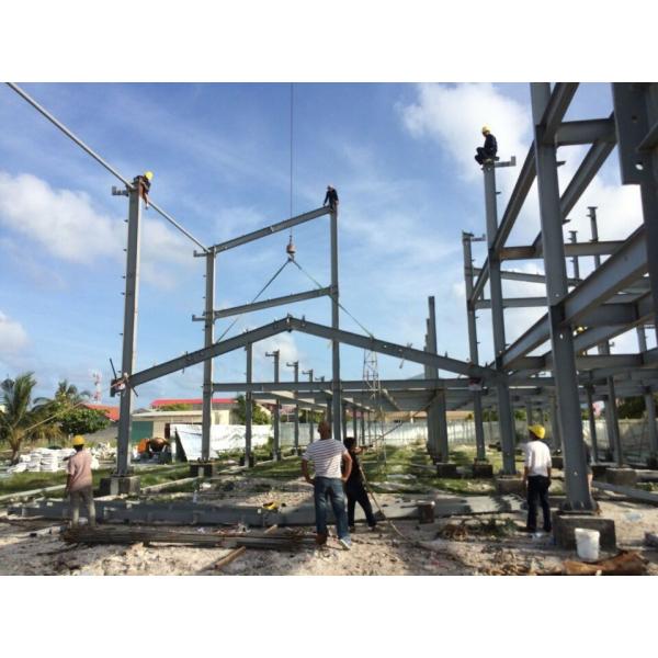 Ферма хранения овоща линяет рамку стальной структуры Q345B