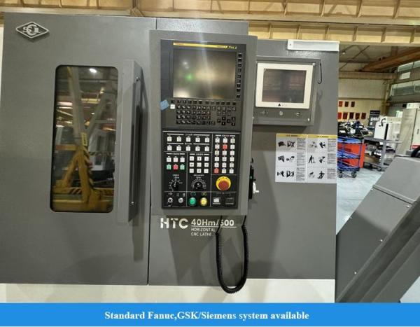 CNC Turning Center HTC40Hm Long-span Sleeve Spindle BMT55 Servo Power Turret CNC Turning Center With Y Axis