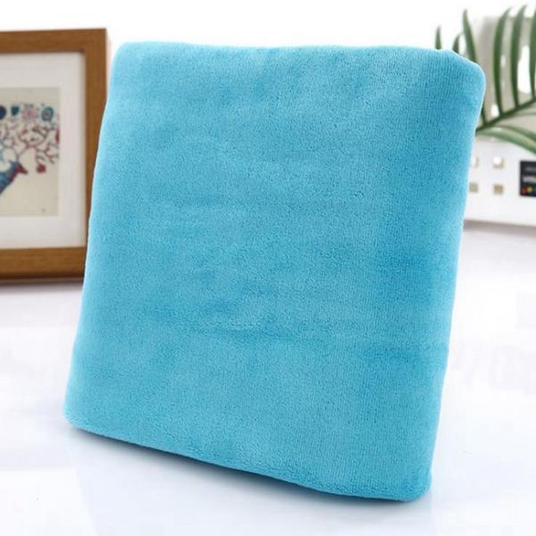 400gsm Lime Green Turquoise Microfiber Extra Large Jumbo Bath Towels For Spa