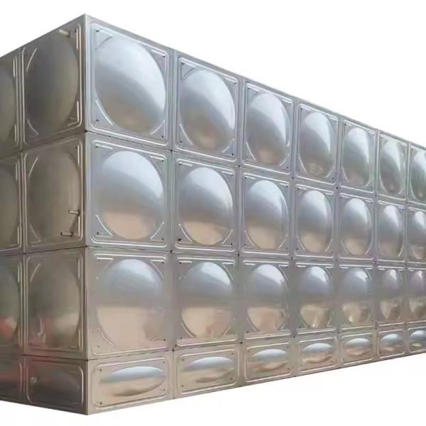 10000 Liter Segmented Stainless Steel Sectional Water Tank Customized Large Sized