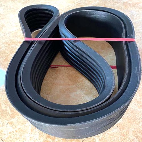 Steel Wire Cord Reinforcement Narrow 17mm Height Wrapped V Belt