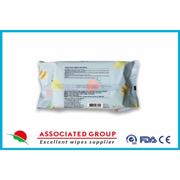 Мягкая очищая забота Wioes энергии свежих фруктов влажная естественная Moisturising