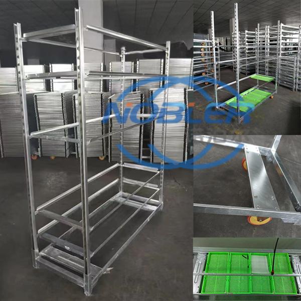 Pp Wheel dutch flower trolley Seedling Cart Agricultural Planting