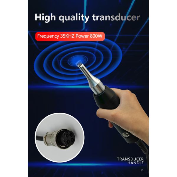 Replacement Ultrasonic Accessories Separate Handle For Ultrasonic Plastic Welder