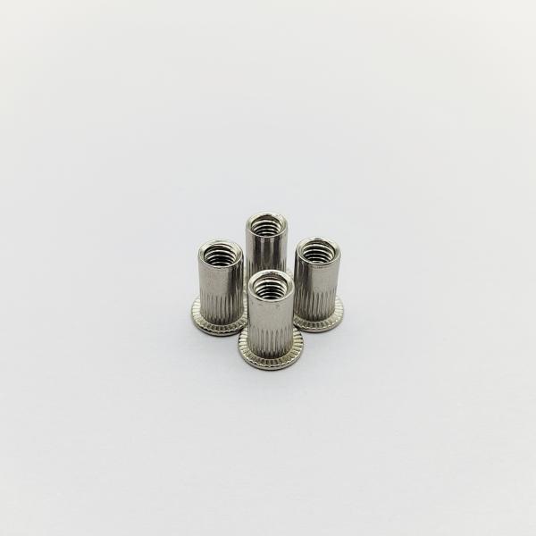 316 Stainless Steel Knurled Rivet Nuts M6-M12 for Vibration Resistance
